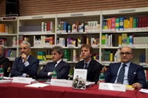 da sx Gaetano Quagliariello, Gianni Alemanno, Francesco Giorgino, Gennaro Sangiuliano